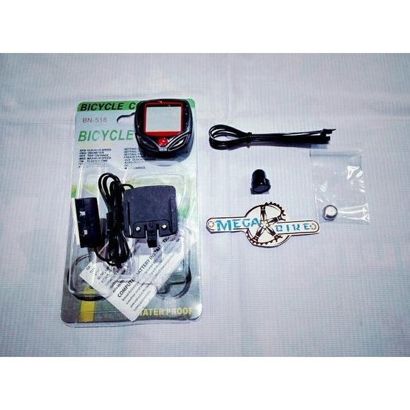 Premium Speedometer Sepeda Waterproof Wireless Usb Rechargeable Balap Mtb Seli