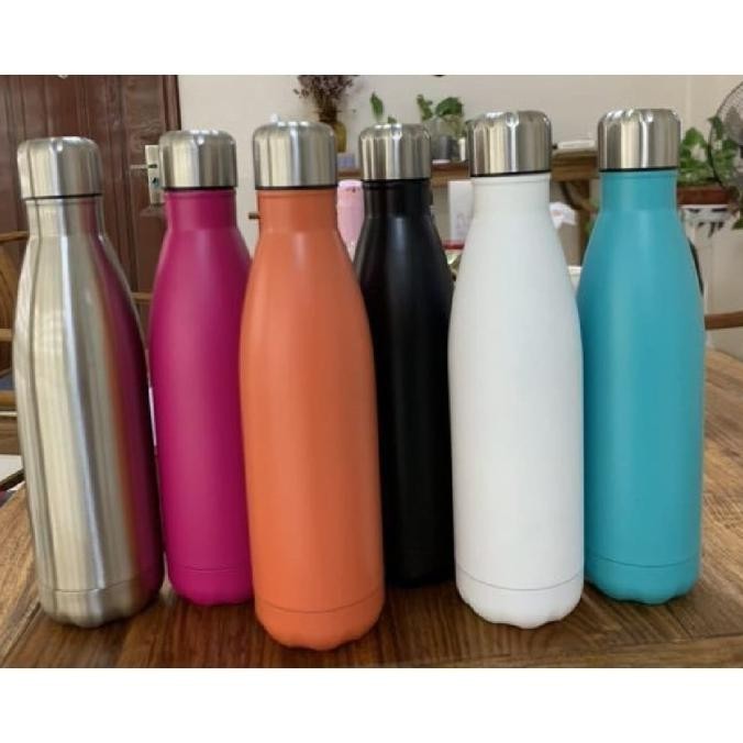 [Silver] Termos Bowling DOuble Wall / Botol stainless custom tumbler