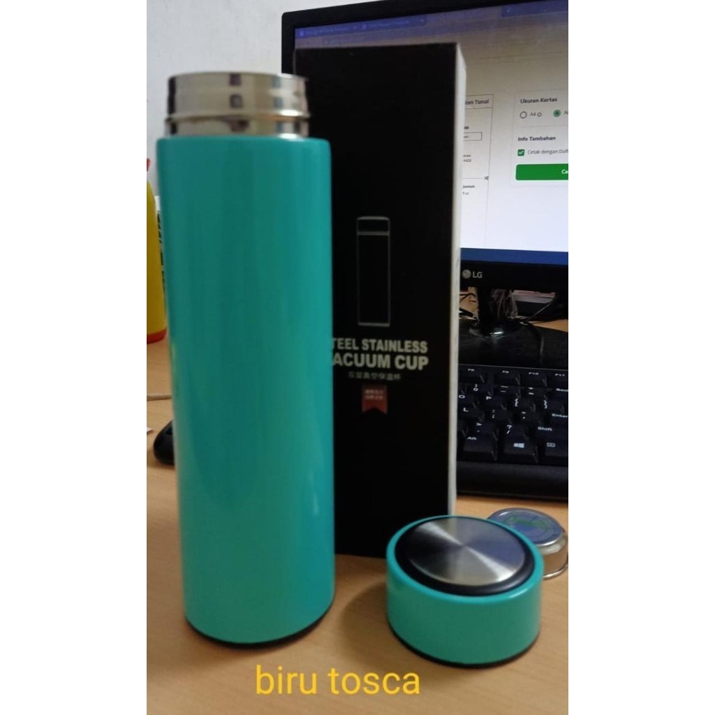 tumbler minum lucu termos mini thermos mini air panas stainless steel