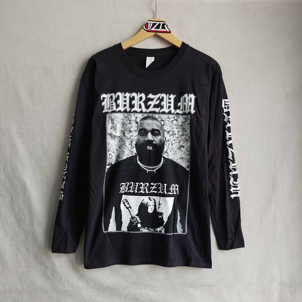Longsleeve Band Official BURZUM - BLACK METAL Original