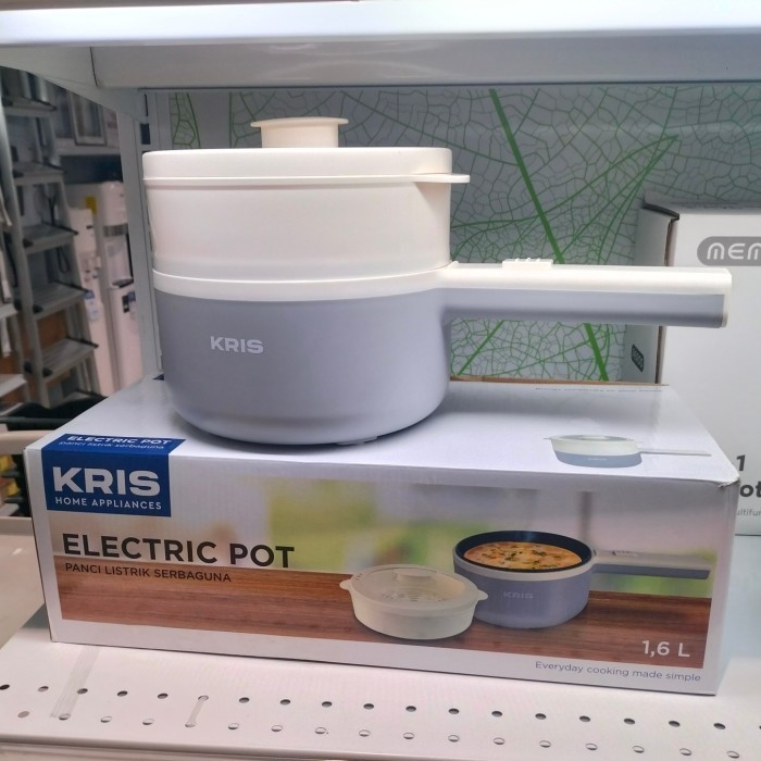 Kris Panci Elektrik Serbaguna 1.6Ltr/Panci Kukus/Panci Listrik