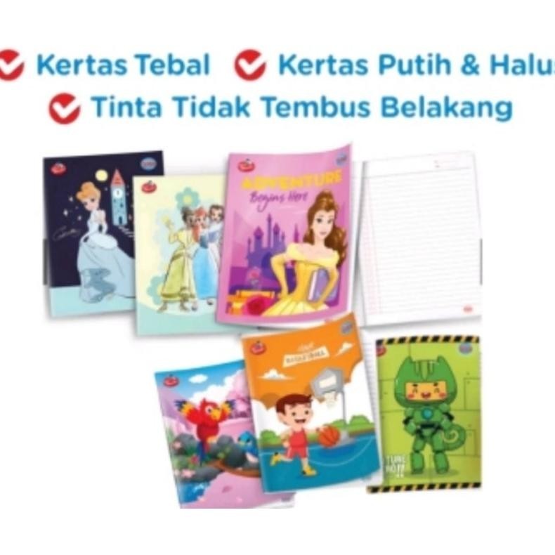 

( 5 PCS ) BUKU TULIS SIDU KRAFT 38 & 40 LEMBAR SIAP KIRIM