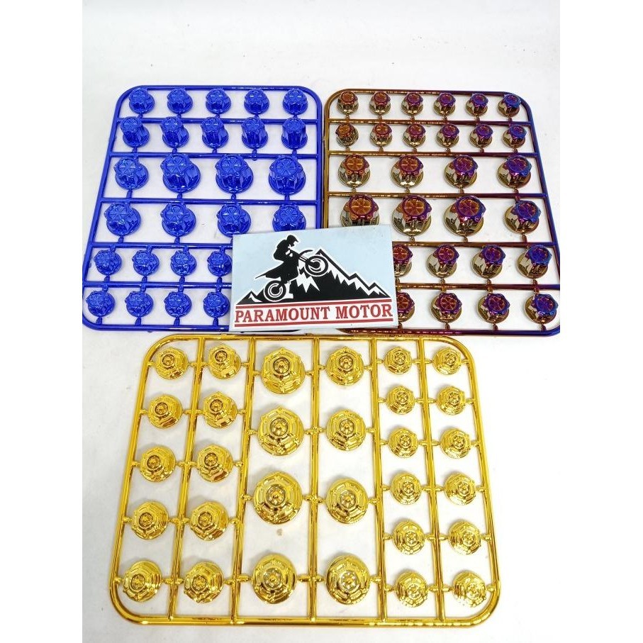 monel tutup baut L variasi motor cover tutup baut motor