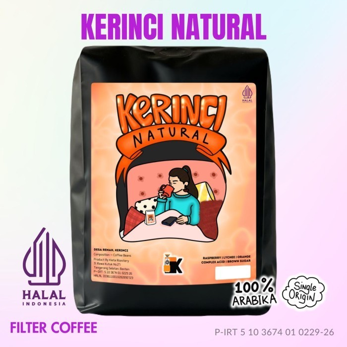 

Ready Kopi Arabika Kerinci Natural Specialty