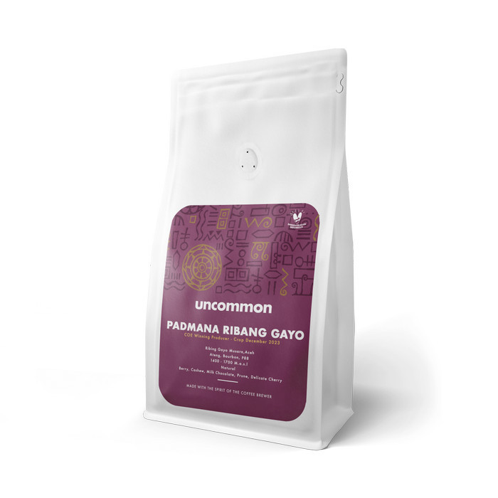 

Ready Padmana Ribang Gayo #3 (Arabica Specialty Coffee) - Uncommon Roast