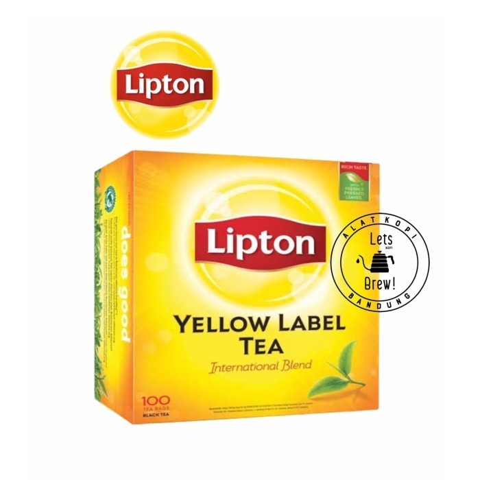 

Ready LIPTON YELLOW LABEL BLACK TEA 2GR ISI 100
