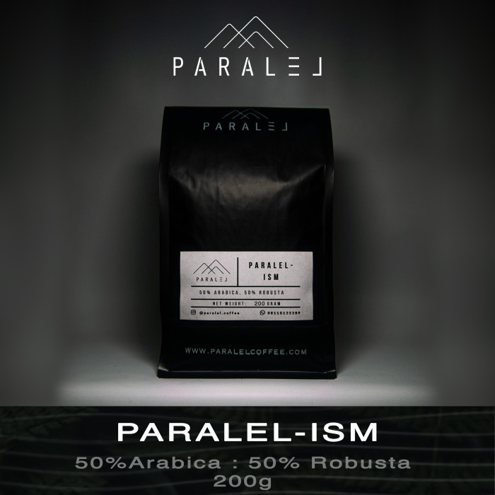 

Ready Paralel-Ism 50% Robusta: 50% Arabica 200g Coffee Beans/Biji Kopi