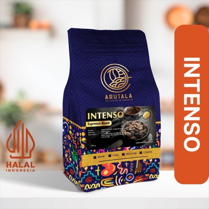 

Ready ARUTALA Kopi Intenso Espresso Roast 500 gram