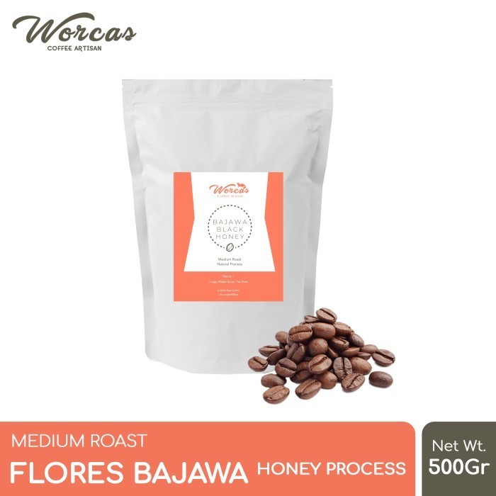 

Ready Kopi Arabica Flores Bajawa "Honey" 500 Gram Medium Roast (Biji/Bubuk)