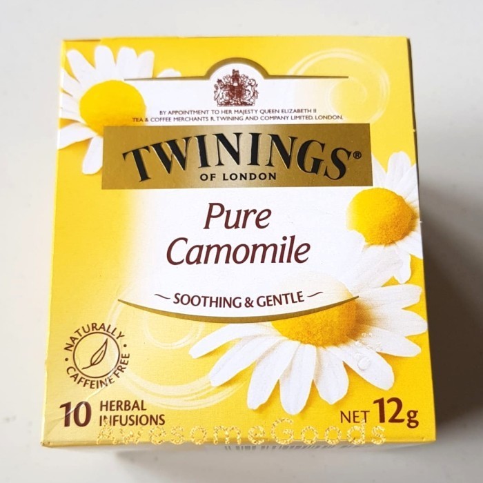 

Ready Twinings Pure Camomile 10 Tea Bags