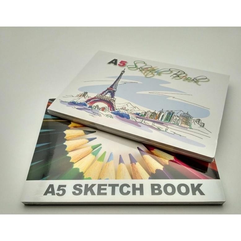 

(1PCS)KIKY SKETCH BOOK / BUKU SKETSA UKURAN A5 ISI 50 LEMBAR SIAP KIRIM