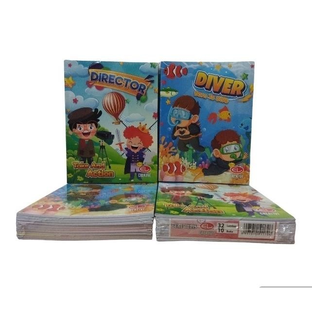 

BUKU TULIS SIDU 32 LEMBAR ( 10PCS ) || BUKU TULIS SINAR DUNIA ORIGINAL PRODUK