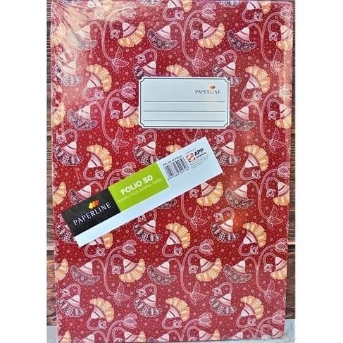 

BUKU FOLIO MERK PAPERLINE HARD COVER ISI 50 LEMBAR GRATIS ONGKIR