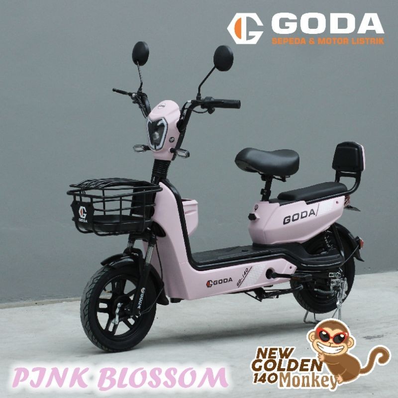 Goda sepeda listrik golden monkey 140 baterai 48v12ah dinamo 500w 40km