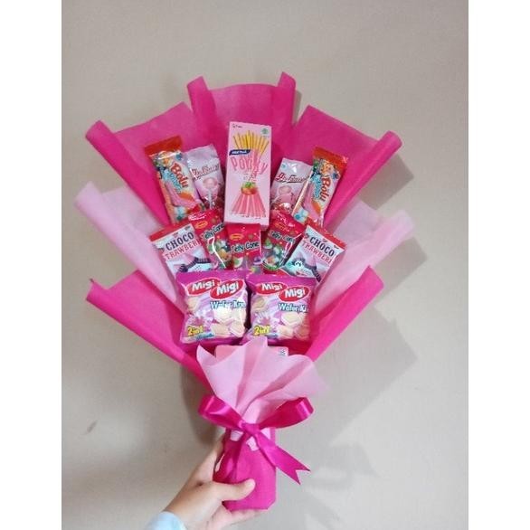 

BUCKET SNACK SERBA PINK TERMURAH!!! TERMURAH BANGET