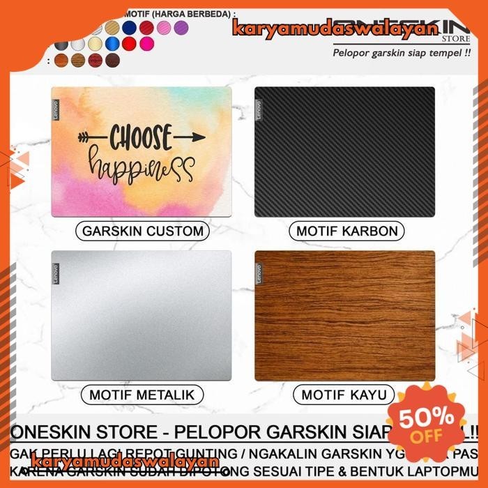 GARSKIN STICKER LAPTOP PELINDUNG SCREEN KEYBOARD PROTECTOR LENOVO YOGA SLIM 7 7I CARBON-13 13IAP7 GE