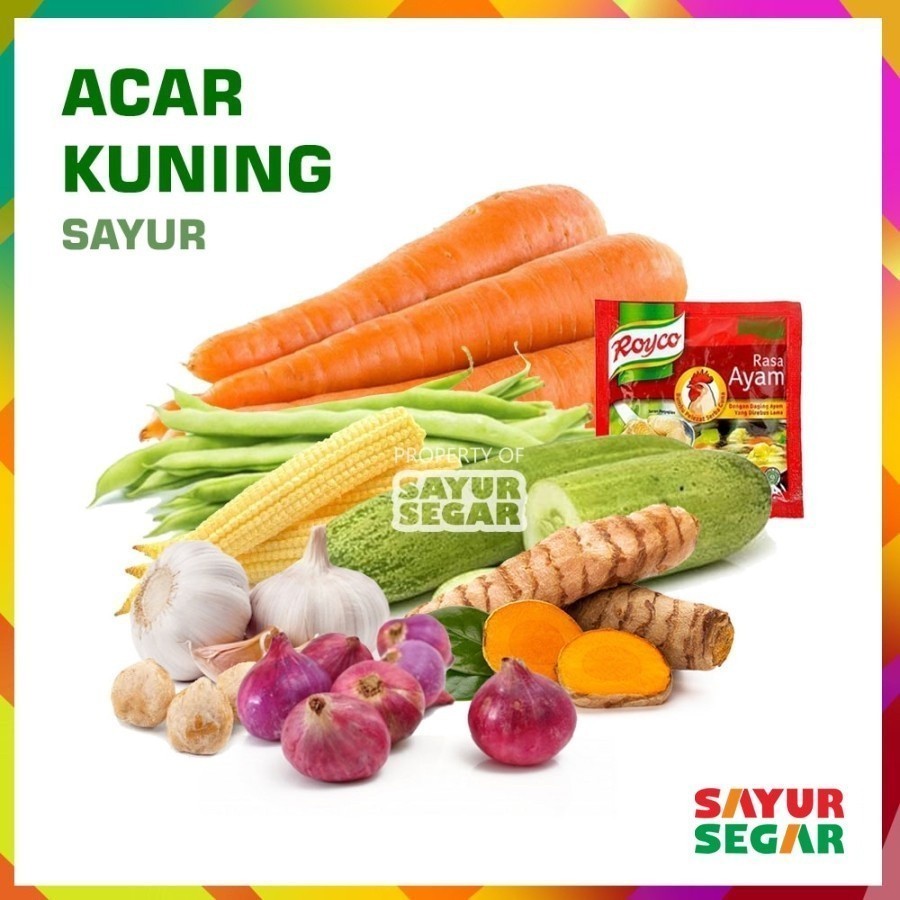 

Paket Acar Kuning 1 Pack Siap Masak