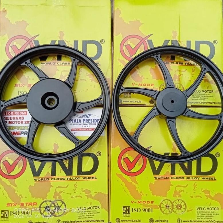 PL Velg VND Racing SIX STAR Ring 14 Beat Scoopy Vario 110 Genio VARIO 125 vario 150 mio sporty mio k