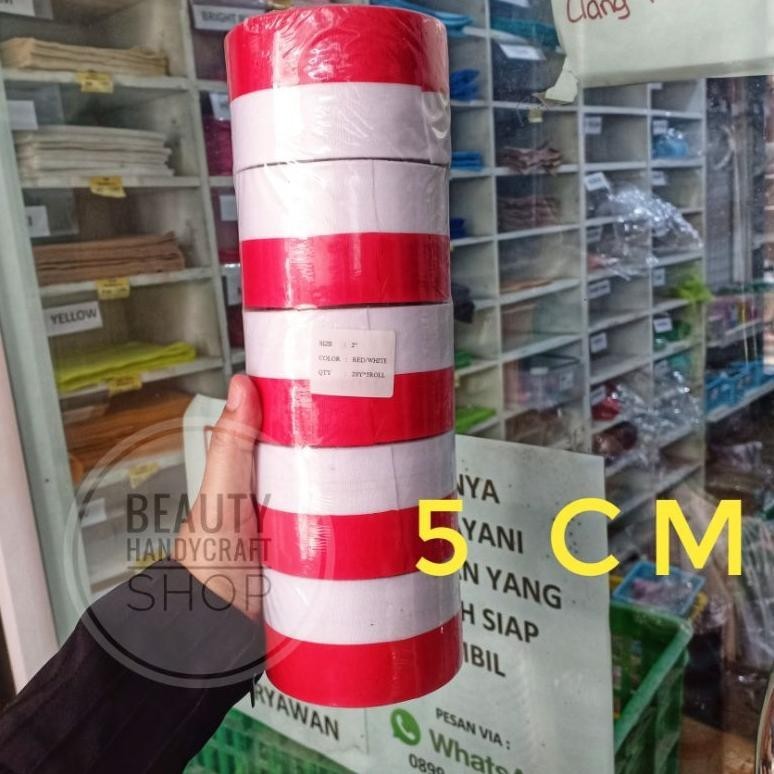 

Bisa Cod 1 Slop Pita Bendera Merah Putih Pita Kado Untuk Agustusan Momen Kemerdekaan Indonesia Paling Murah