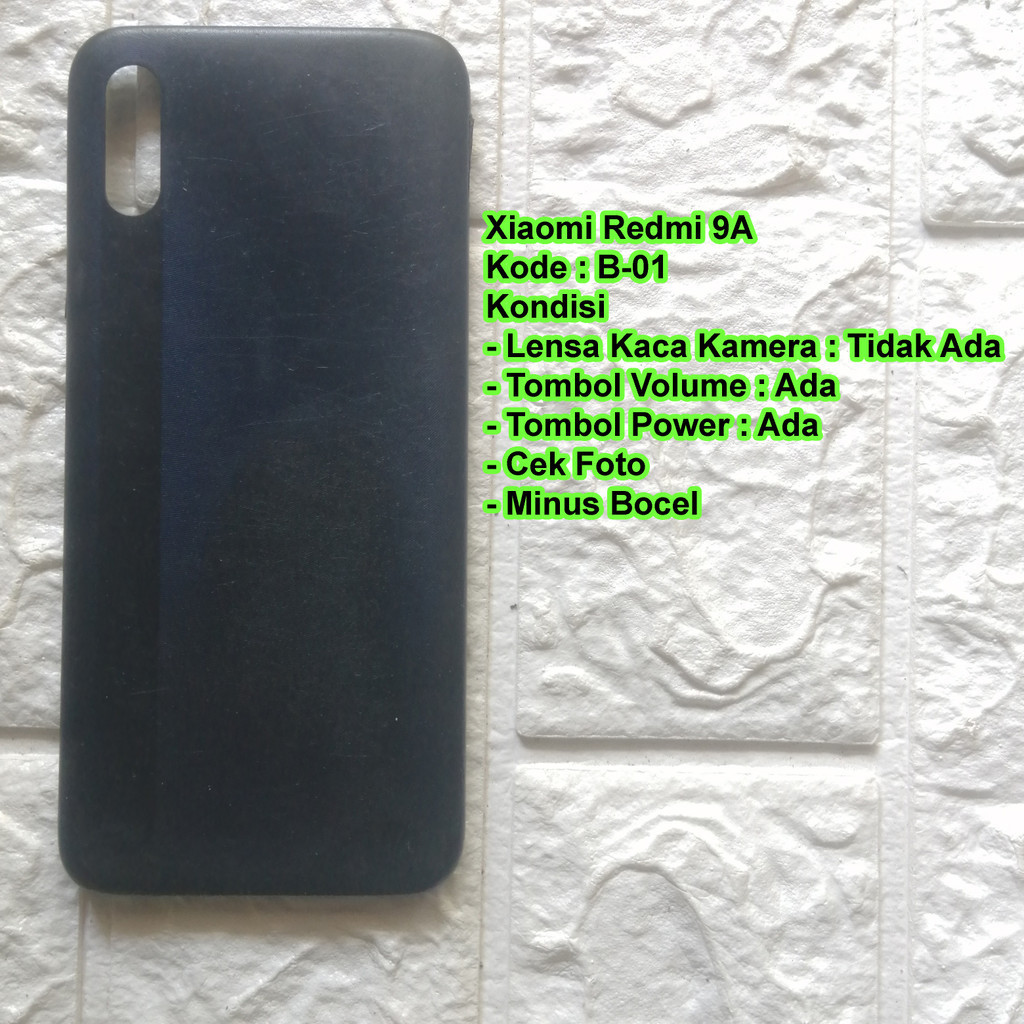 Backdoor Casing Tutup Belakang Xiaomi Redmi 9A Copotan