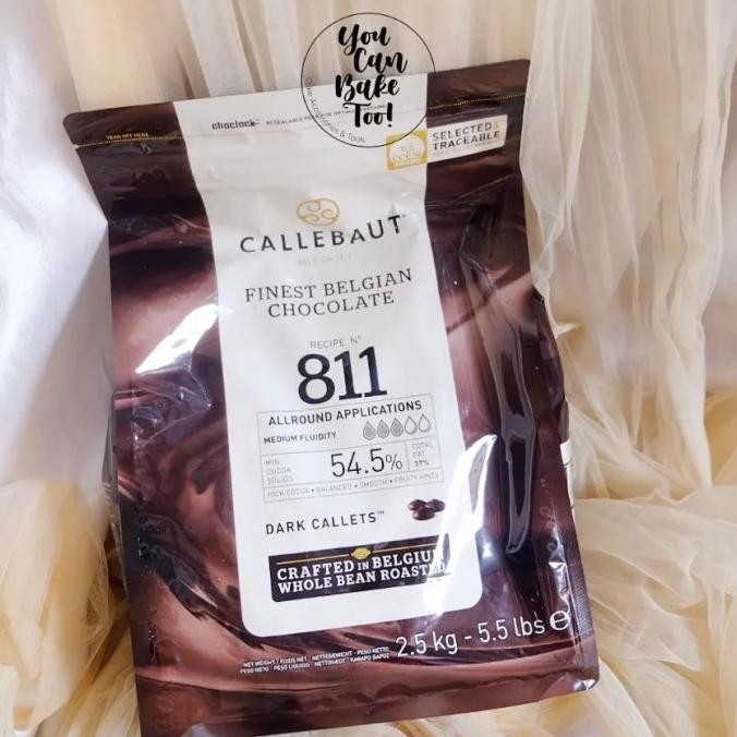 Callebaut Dark Chocolate 811 54,5% 2,5kg