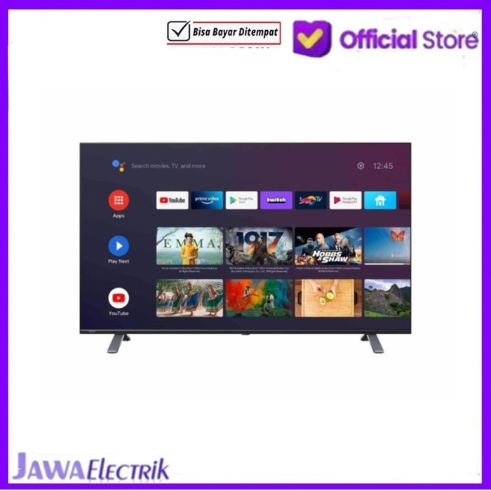 Toshiba 4Ktv Google Tv Android Tv Layar 43C350Lp - 43 Inch