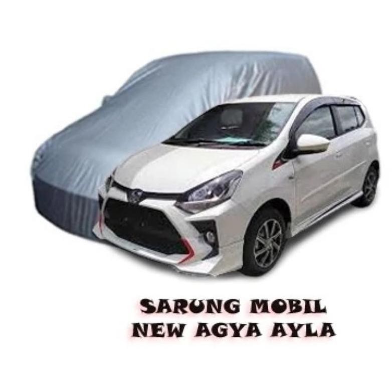 <PROMO> Body cover mobil / selimut mobil  agya,ayla ,an agya, an ayla kusus cat warna putih