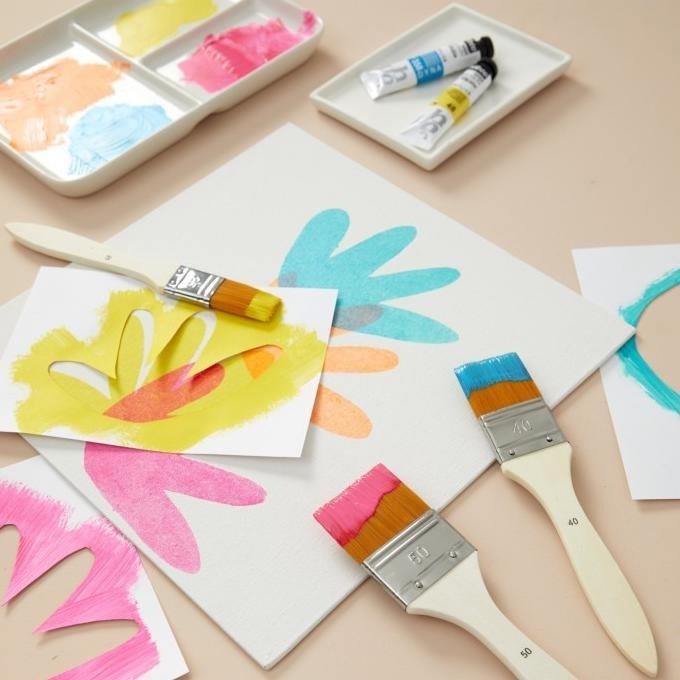 

Kuas Lukis Pebeo Golden Taklon Oil and Acryllic Brush Set LS