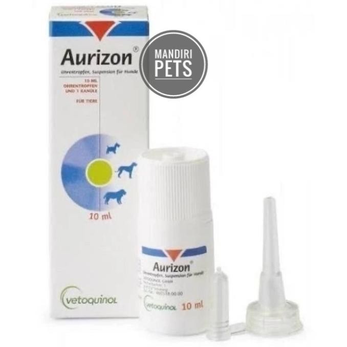 Aurizon Obat Tetes Telinga Antibiotik Anjing - Aurizon Ear Drop 10 ml