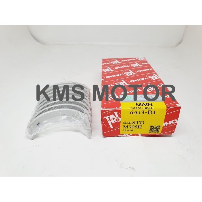 Metal Duduk Main Bearing MITSUBISHI 6A13 -D4 M905 STD TAIHO JAPAN
