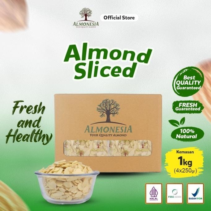 

Almonesia Sliced Almond - 4 x 250gr