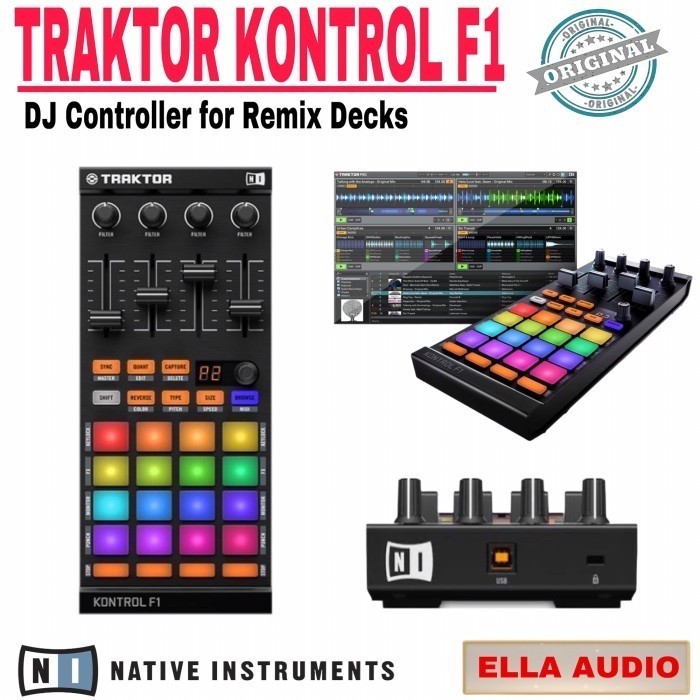 

Native Instrument Traktor Kontrol F1 Remix&Dj Controller F-1