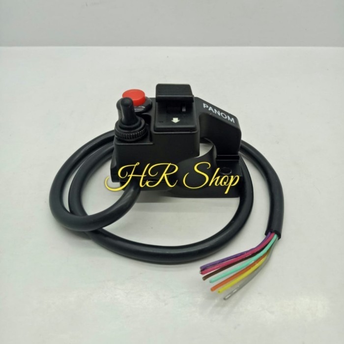 Saklar Kiri Motor Variasi Klakson Sein On Off Lampu Universal Motor