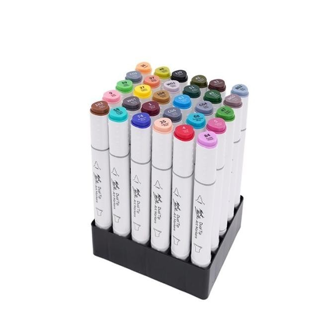 

KKV MONT MARTE SPIDOL DUAL-TIP PALET 30 WARNA + TAS PENYIMPANAN !! K01
