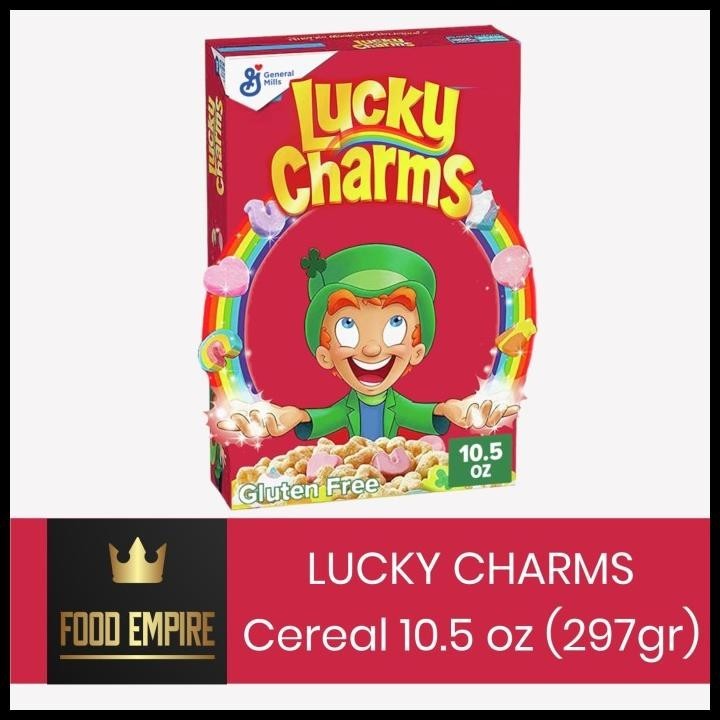 

Lucky Charms Cereal With Marshmallow 10.5 Oz ( 297 Gr ) Non-Halal