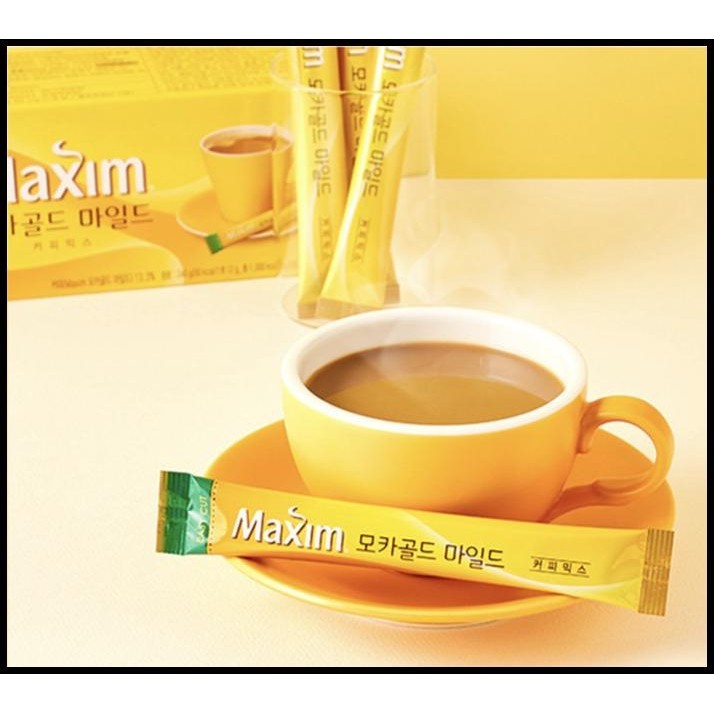 

Maxim Coffee 20 Sticks | Mocha White Original Mix | Kopi Instant Korea