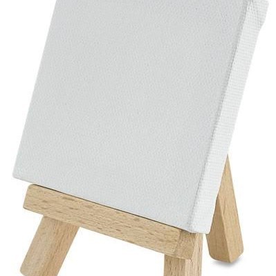 

Easel Sandaran Kanvas Lukis Mini 20x20cm Stand Kayu Canvas Lukis K01