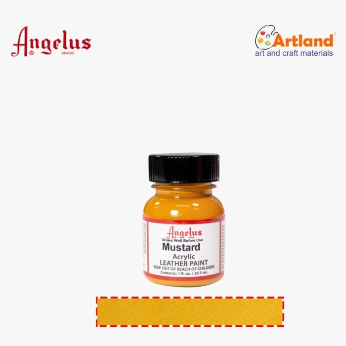 

Ready Angelus Mustard Paint // Angelus Acrylic Leather Paint