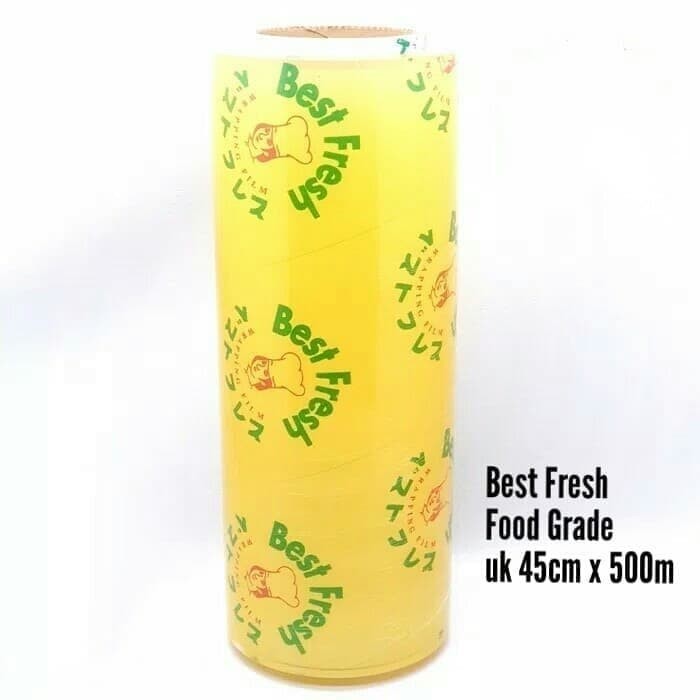 

Plastik Wrapping Film Makanan Ukuran 45Cm X 500M - Merek Best Fresh