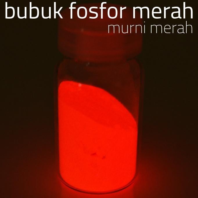 

Ready [BISA BAYAR DITEMPAT] Bubuk Fosfor Glow Zinc Sulfide - Glow Pure Red