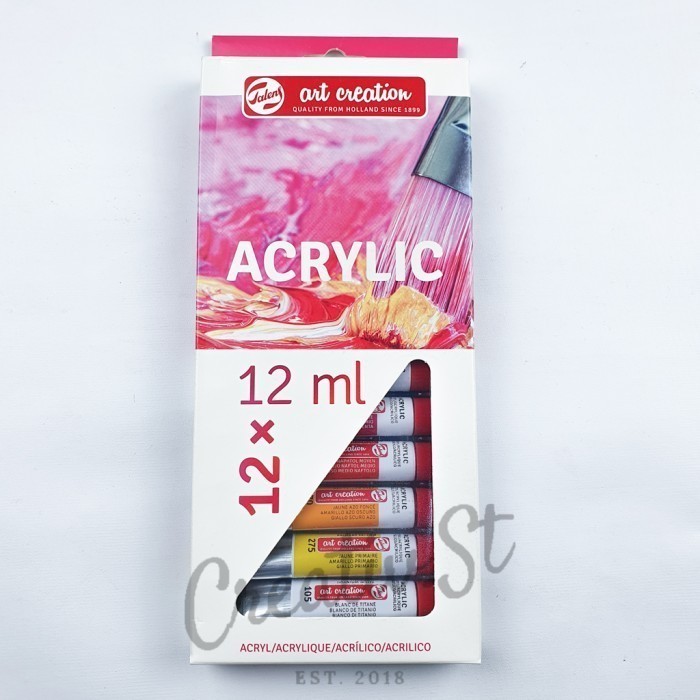 

Ready Talens Art Creation Cat Acrylic 12 x 12Ml