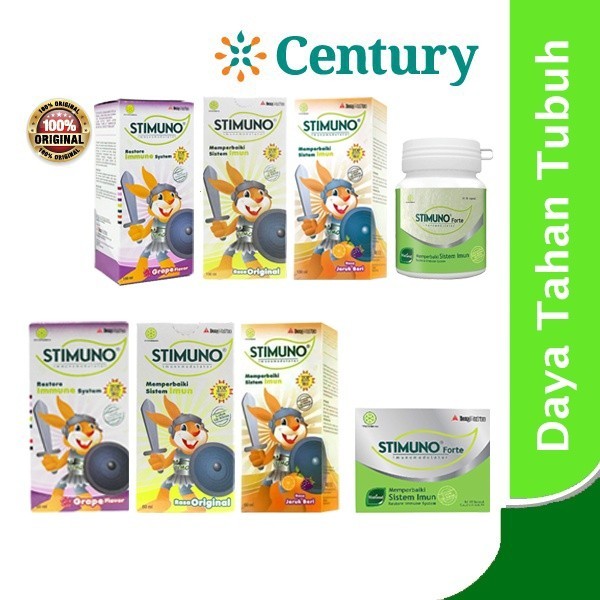 Stimuno/Stimuno Tablet/Stimuno Sirup/Multivitamin/Daya Tahan Tubuh