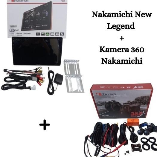 Head Unit Android Nakamichi New Legend 9 Inch 6/128 Free Kamera 360 Special Price