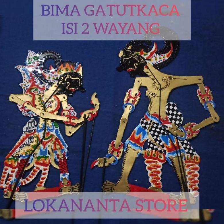 

Bima Werkudara Dan Gatutkaca Paket Hemat Isi Dua (2) Wayang Kulit Bahan Kertas Duplek Karton [Ready Cod[Terlaris]Produk][Gratis Ongkir]