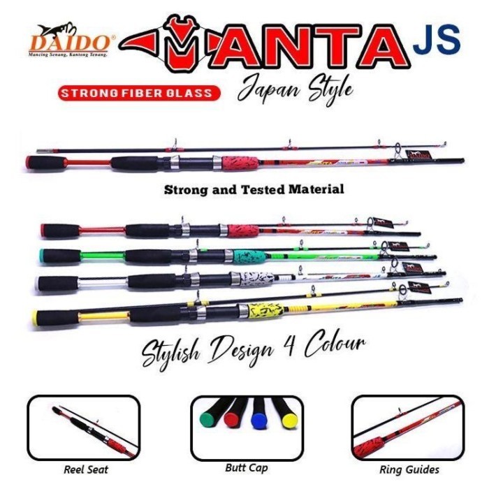 Ready JORAN DAIDO MANTA JS FIBER SOLID 150CM 165CM 180CM