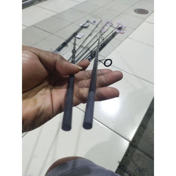 Ready sambungan joran karbon solid ring fuji