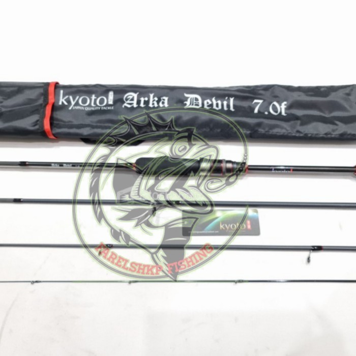 Ready joran sambung 4 kyoto devil ul 189cm 198cm 204cm 210cm 4lb