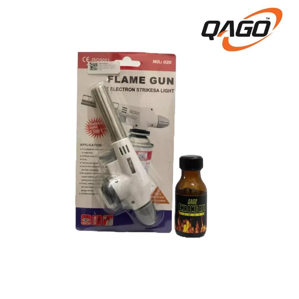 Qago Chrome Bakar Liquid - Cairan Chrome Api / Bakar 100Ml/50Ml [Ready Cod[Terlaris]Produk][Gratis O