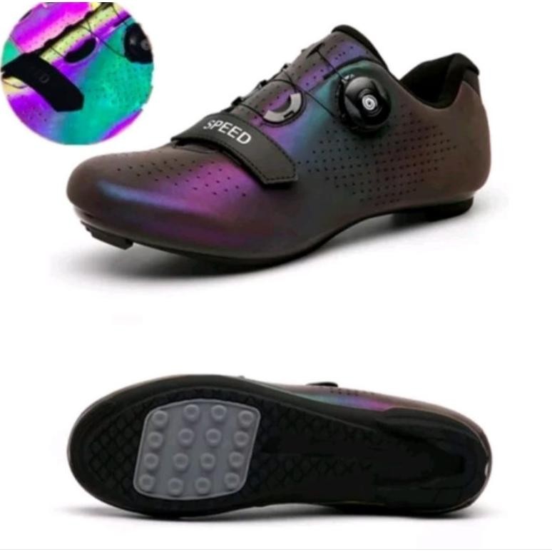 Premium Speed Sepatu Sepeda Non Cleat Sepatu Gowes Non Cleat Cycling Shoes