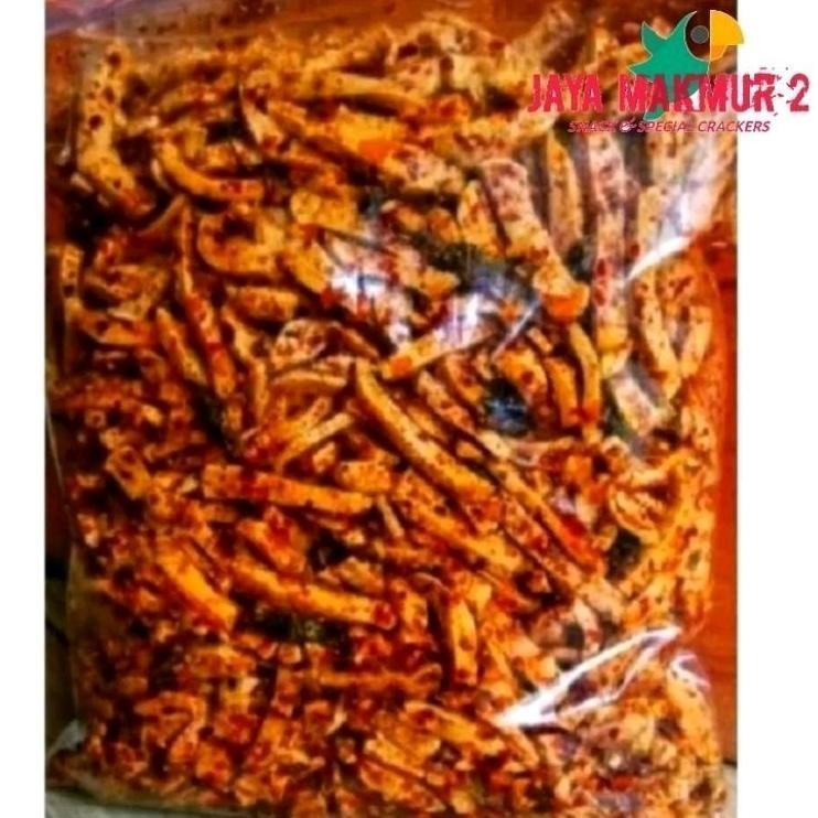 

fh-46 Basreng stik viral 1kg pedas daun jeruk jaya makmur Sale